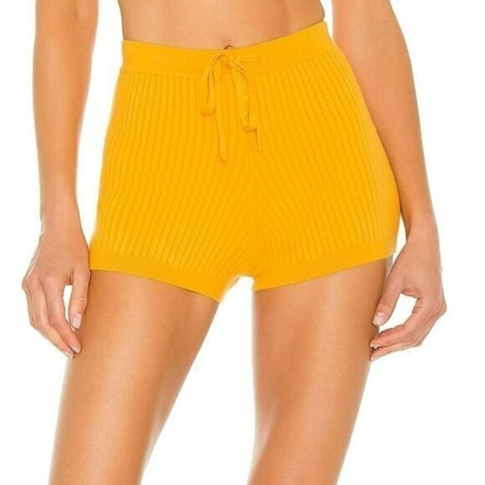 Lovers and Friends Stacie Knit Shorts - Apricot